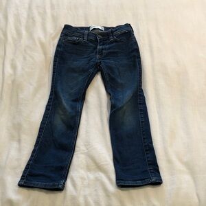 Abercrombie Kids Boys Dark Blue Skinny Jeans Size 5/6 Long